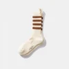 Cheap Edmmond Studios Tag Socks Plain Off White