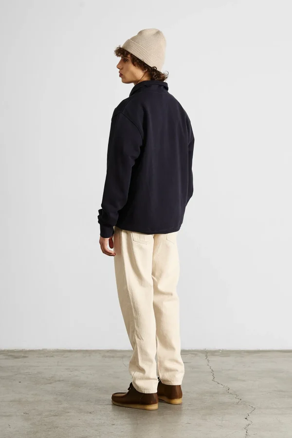 Clearance Edmmond Studios Temple Sw Plain Navy