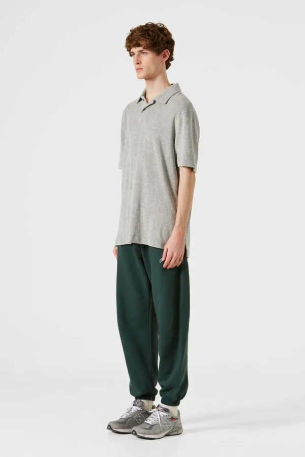 Flash Sale Edmmond Studios Terry Polo Plain Grey Melange