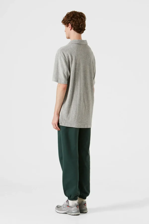 Flash Sale Edmmond Studios Terry Polo Plain Grey Melange