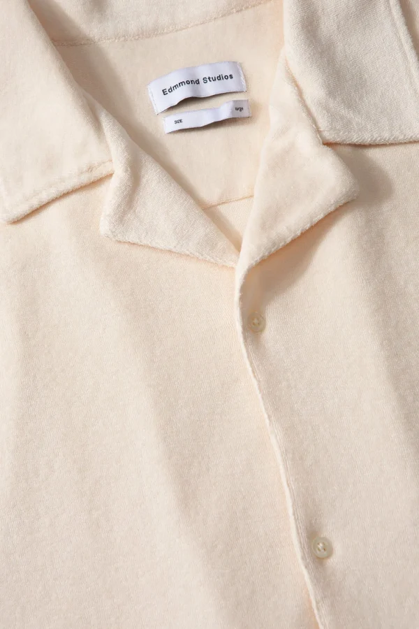 Cheap Edmmond Studios Terry Shirt Plain Off White