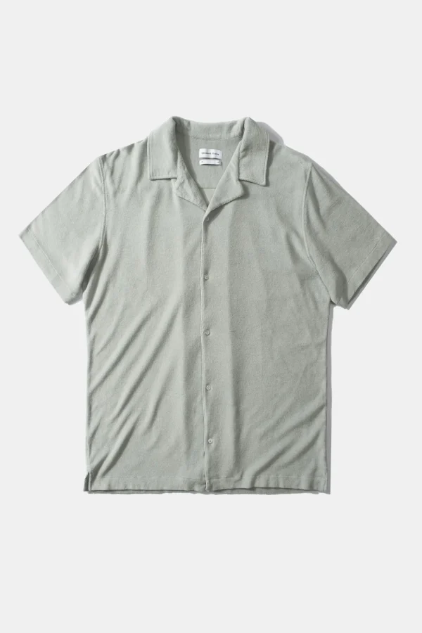Sale Edmmond Studios Terry Shirt Plain Sage
