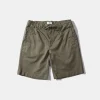 Best Sale Edmmond Studios Travis Shorts Plain Khaki