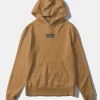 Outlet Edmmond Studios Velo Hoodie Plain Caramel