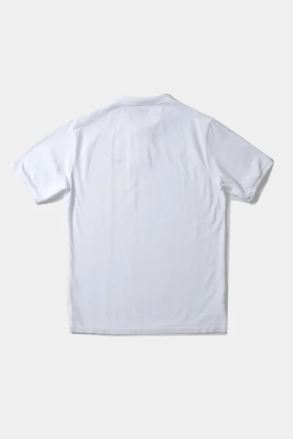 Shop Edmmond Studios Wilson Polo Plain White