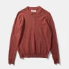 Sale Edmmond Studios Wool Polo Plain Copper